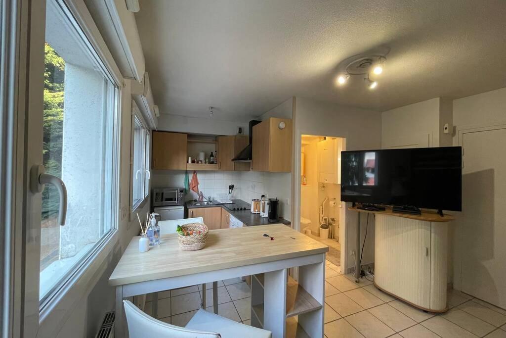 Superbe Studio Genève tout équipé douane de Moillesulaz Apartamento Gaillard Exterior foto